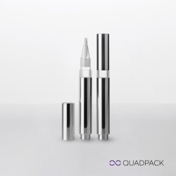 Metal click pen with window
